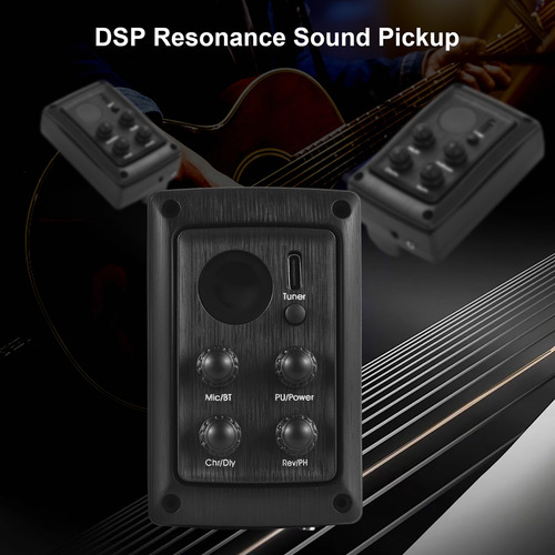 Para Resonance Sound Pickup Guitar Resonant Pickup For Gu