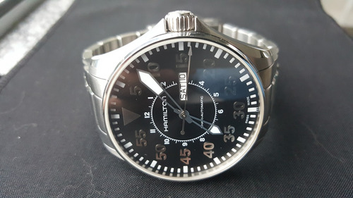 Hamilton King Pilot 46mm - Completo - 7.500 Na Loja !