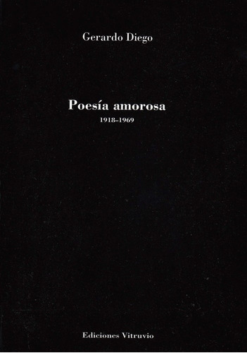 Libro Poesã­a Amorosa