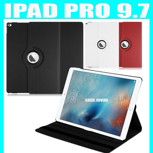 Funda Para Apple iPad Pro 9.7 Case Giratorio Cuero D Calidad