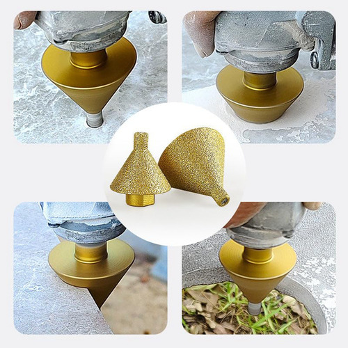 Broca Biseladora En Forma De Diamante Para Amoladoras Angula