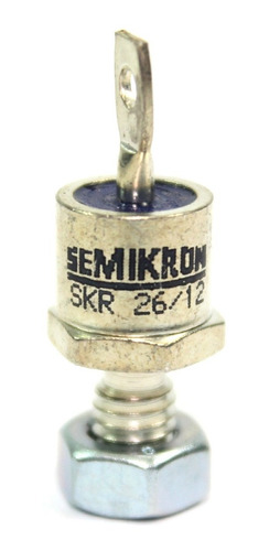 Diodos Skr 26/12 Rosca M6 Para Geradores 26a/1200v Semikron
