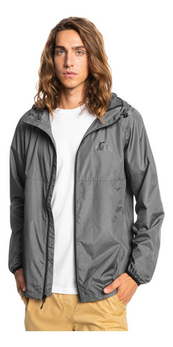 Imagen 2 de 6 de Chaqueta Quiksilver Everyday Hombre Dark Grey Heather