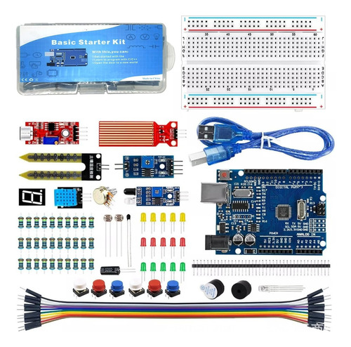 Kit De Iniciación A La Electrónica Para Arduino/raspberry Pi