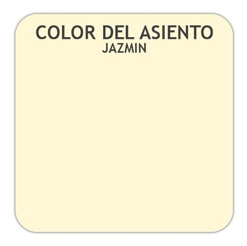 Asiento Inodoro Para Ferrum Murano Color Jazmin Mdf H Cr