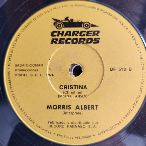 Simple Morris Albert Charger Records C5