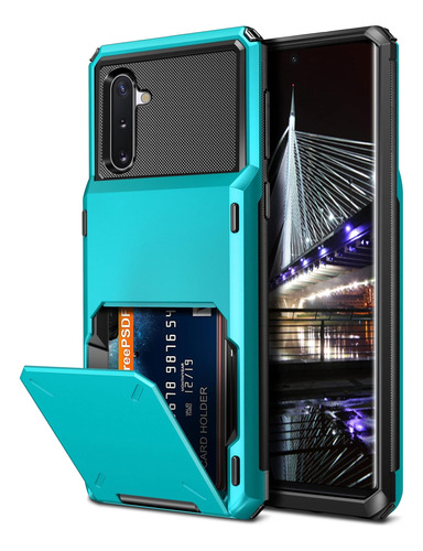 Funda Galaxy Note 10 Vofolen Rugged Sky Blue