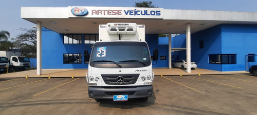 Mb Accelo 1016 Ce Ano 2022/23 Baú De Fibra /ap.refrigeração