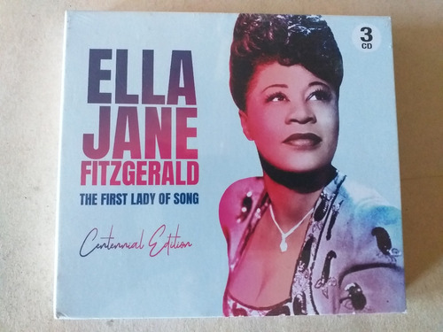 Box Cds Ella Fitzgerald - The First Lady Of Song 3 Cds