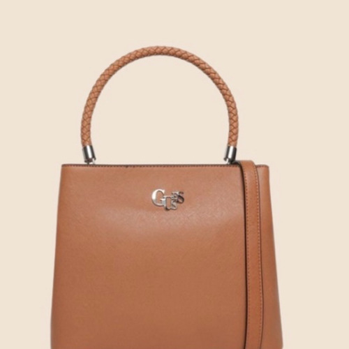 Bolsa Satchel Guess Ocre Fairbanks