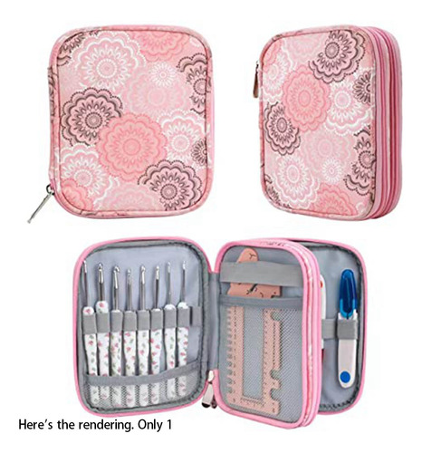 Solo Funda Con Ganchillo, Organizador De Fundas Para Agujas