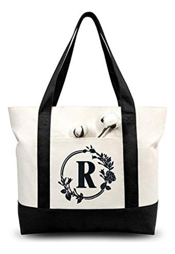 Topdesign Adult Women's Cotton X-large R-circle Tote Bag