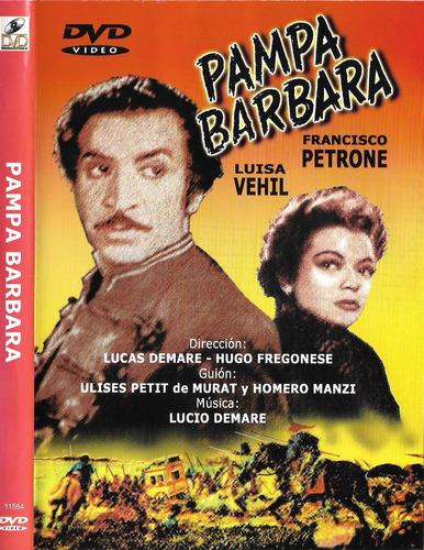 Pampa Bárbara Dvd Original Francisco Petrone Luisa Vehil