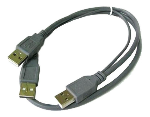 Cable Usb Tipo Y 2.0 M-m-m Para Case Y Otros