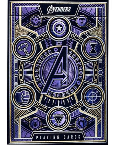 Cartas Marvel Avengers Luxury Playing Cards Naipes Avengers