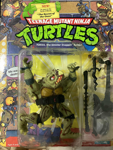 Tokka Tmnt Tortugas Ninja Vintage Playmates 1991