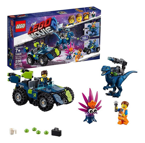 The Lego Movie 2 Rex-treme Offroader De Rex!