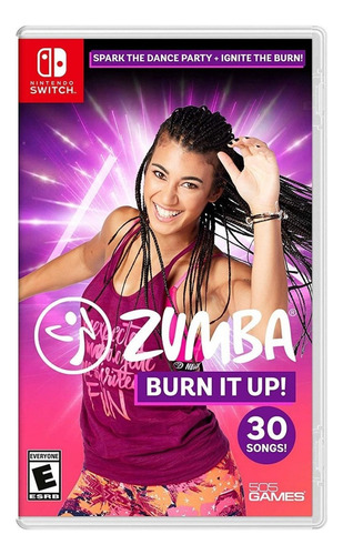 Zumba Burn It Up! - Mídia Física - Switch -