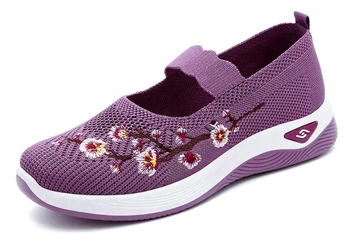 Zapatillas Ortopédicas Para Mujer - Con Soporte De Arco, Plantilla Viscoelástica Y Diseño Transpirable Para Caminar