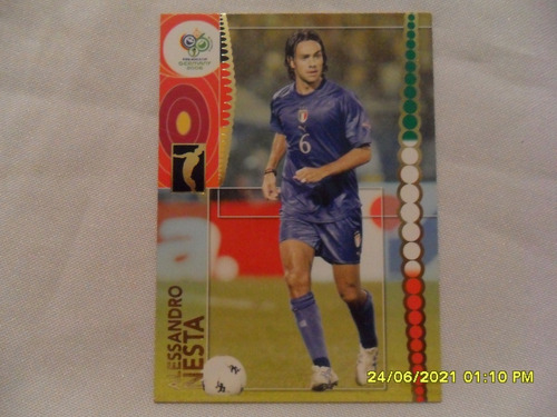 Panini Trading Card Alemania 2006 Alessandro Nesta