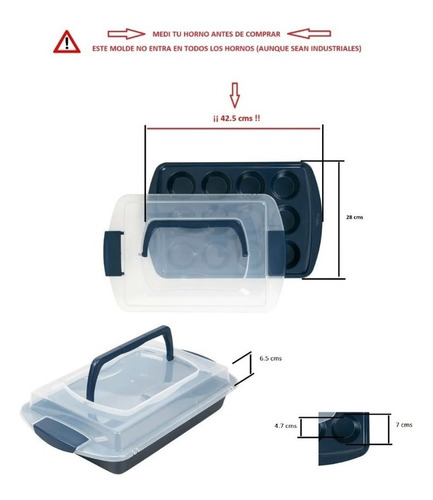 Molde Para 12 Cupcakes Con Tapa Wilton Titanweb