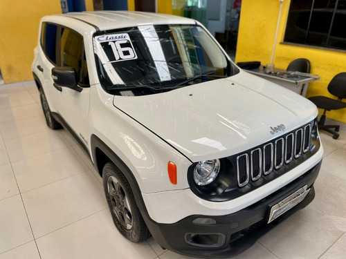 Imagem 2 de 12 de Baixo Km! Jeep / Renegade Sport 1.8 Flex 2016