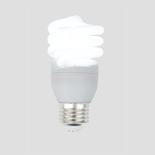 Tecnolite Foco Fluorescente 15 W Luz De Día Base E27 No