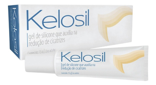 Kelosil Gel De Silicone Redução De Cicatrizes Queloides 15g Momento de aplicação Dia/Noite Tipo de pele Todo tipo de pele