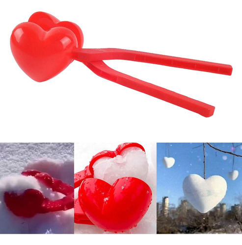 5 Clips Para Hacer Bolas De Nieve Con Forma De Corazón Al