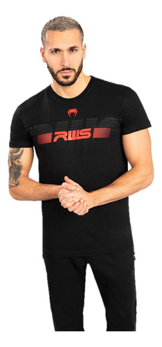 Camiseta Venum Standard Rws X Para Hombre, Negra