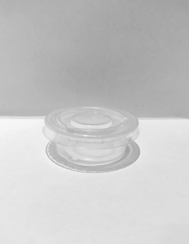 Imagen 3 de 8 de Pote Salsas Delivery Take Away Con Tapa 25cc X 100 Un.