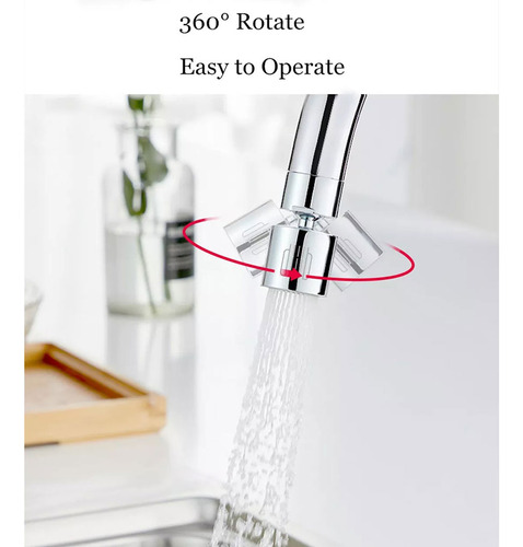 Grifo De Cocina Aireador Grifo De Agua Burbujeador Filtro De
