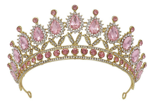 Tiaras Barrocas Con Corona De Princesa Para Niñas Bling Blin