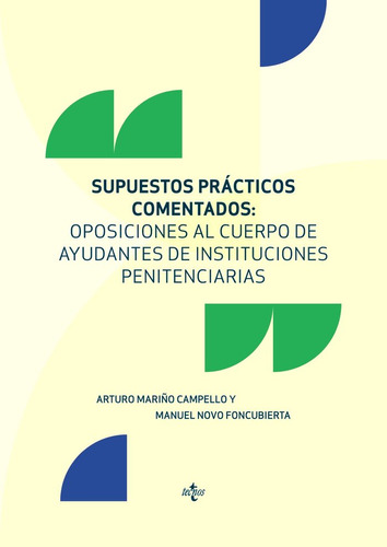 Supuestos Practicos Comentados - Mariño Campello, Arturo/nov