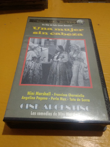 Una Mujer Sin Cabeza Amadori Vhs Cine Argentino