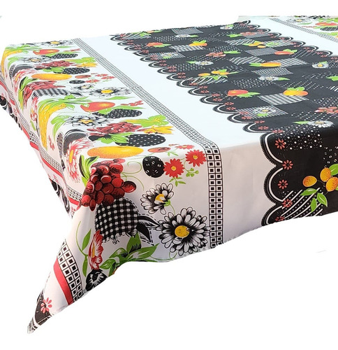 Toalha De Mesa Tecido Toalha Pra Mesa 04 Cadeiras Cor Branca Natal