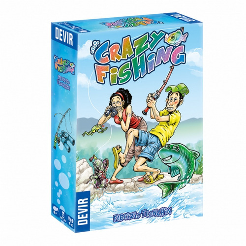 Crazy Fishing Juego De Mesa Cartas Familiar Devir En Español