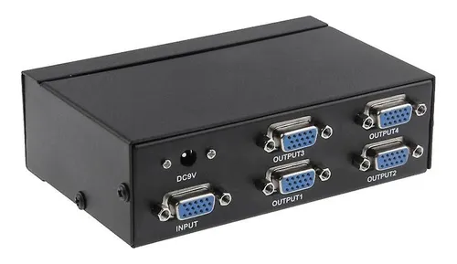 Splitter Multiplicador Vga De 4 Salidas Resolución 1920x1440