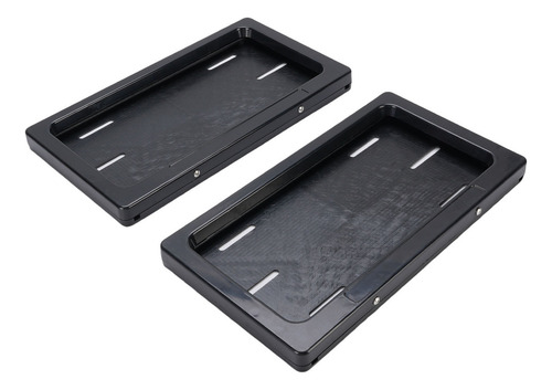 Funda Abatible For Matrícula De Coche, 2 Unidades, Oculta,