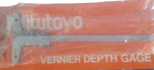 Calibrador De Profundidad 527-201 Marca: Mitutoyo Rgo: 0-150