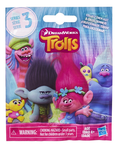 Mini Figura Series 2 De Dreamworks Trols Sorpresa