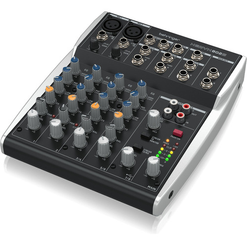 Consola Behringer Xenyx 802s Mixer 8 Canales Usb Streaming 