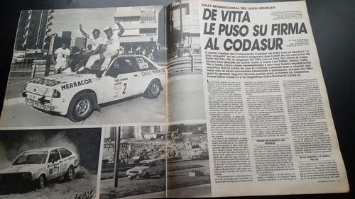 Revista Corsa 975 Año 1985 Fotos 84 Tc Rally 12/2 (Usado)