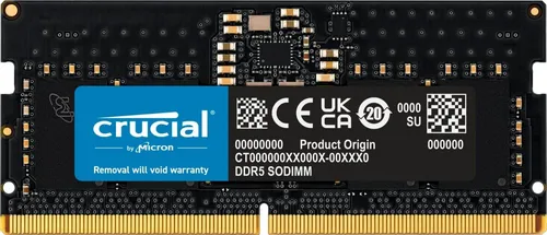 Memória Notebook Crucial 32 Gb Ddr5 4800 Mhz - Ct32g48c40s5 Menor preço em Memória Notebook Crucial 32 Gb Ddr5 4800 Mhz - Ct32g48c40s5