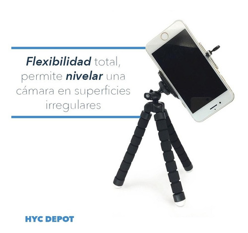 Mini Tripode Flexible Estilo Araña Para Celulares/camaras