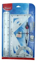 Comprar Juego De Geometria Technic Metal Maped Cont. 7 Piezas