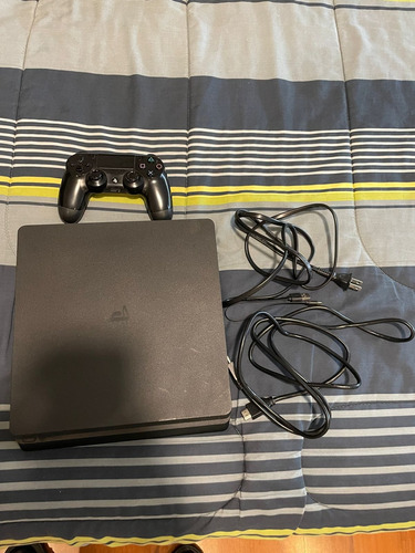 Playstation 4 1tb Slim Usado + Mando Original + 3 Juegos