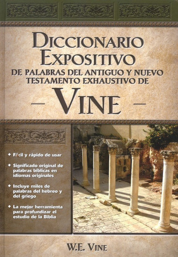 Imagen 2 de 6 de Diccionario Expositivo Vine
