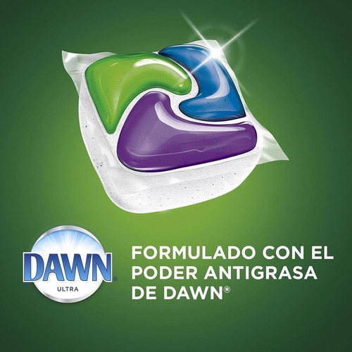 Imagen 5 de 10 de Cascade Platinum Actionpacs Detergente Lavavajillas 21 Pz