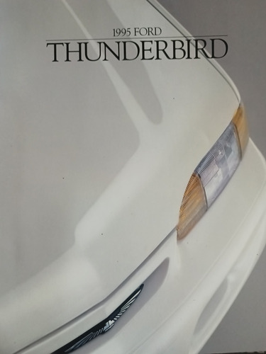 Catálogo De Agencia 1995 Ford Thunderbird Usa